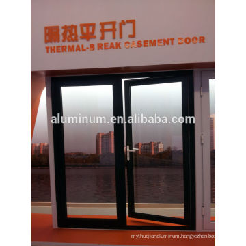 china top aluminum side-hung glass doors